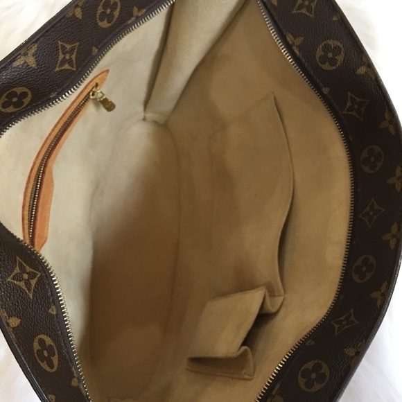 LV 25S BABYLONE TOTE BAG 32 IN CREAM CALFSKIN GOLD HARDWARE